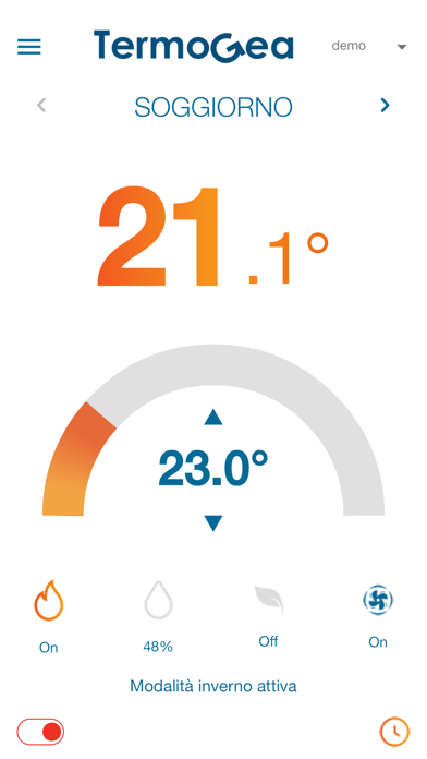 Termostato TermoGea Screenshot