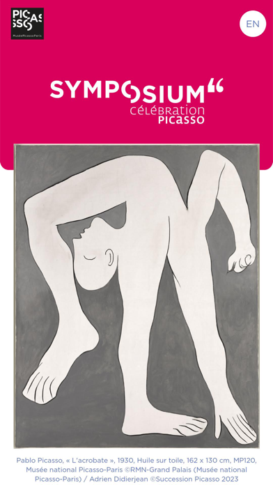 Symposium Célébration Picasso Screenshot
