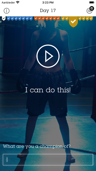 Challenge Active Learning Screenshot