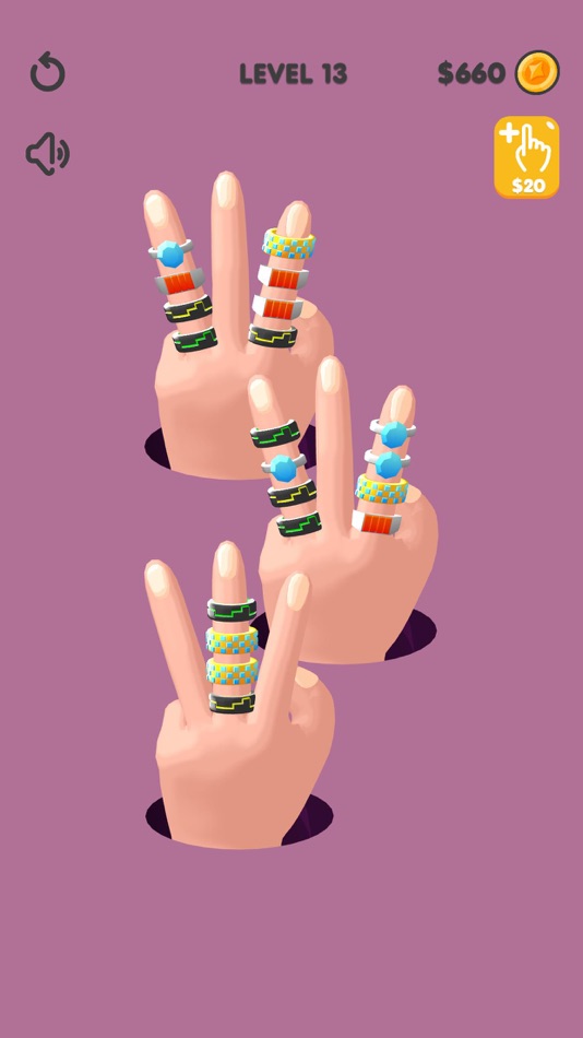 #5. Rings Sort (iOS) 由: Virtual Projects Oyun Yazilim Ve Teknoloji