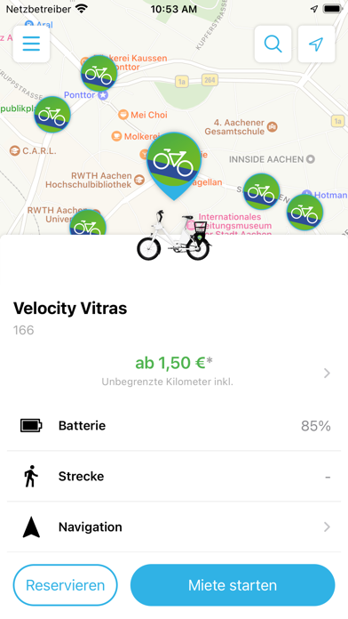 Velocity Mobility Screenshot