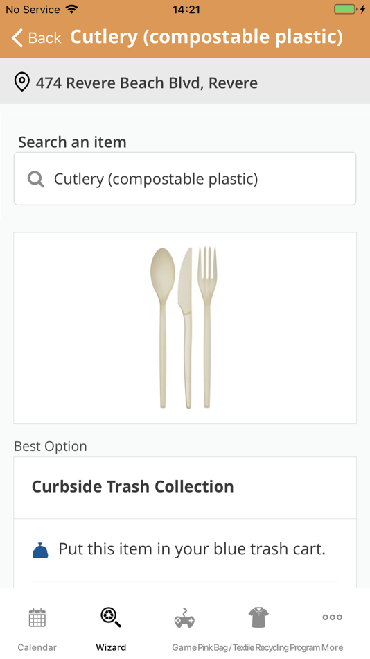 #5. Revere Trash/Street Sweep App (iOS) 由: City of Revere