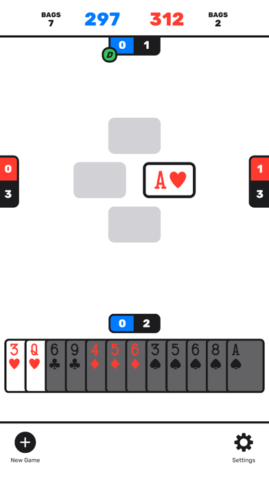 Spades (Classic Card Game) screenshot 1