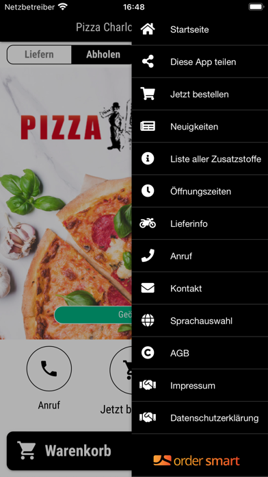 Pizza Charlot Schlebusch Screenshot