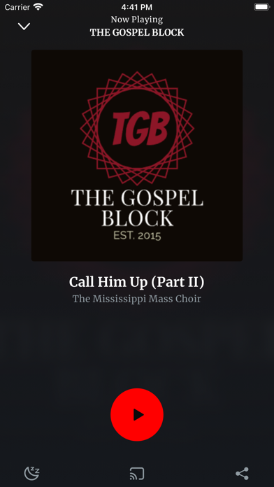 THE GOSPEL BLOCK RADIO STATION Screenshot