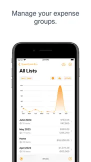 spendlists - budget tracker iphone screenshot 2