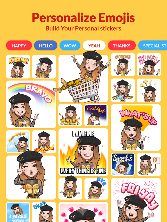 Avatoon: Avatar Creator, Emoji screenshot 3