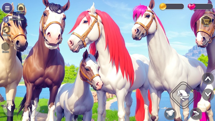 My Fantasy Girls Horse Care 3D screenshot-3