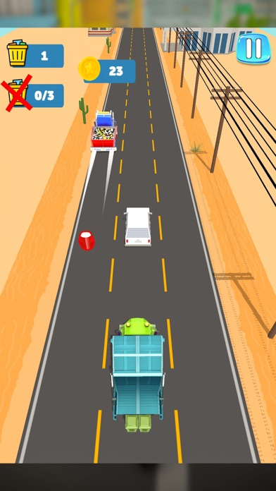 Garbage Truck Driving Game Screenshot