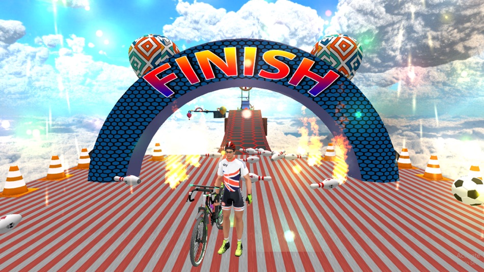 #4. BMX Cycle Stunt Cycle Game (iOS) 由: Umair Akhtar
