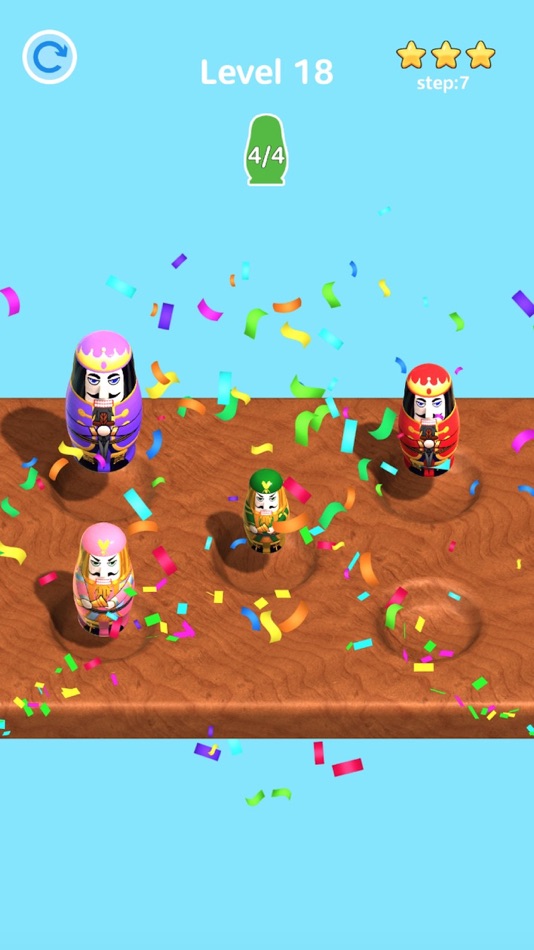 #4. Matryoshka 3D! (iOS) 由: 泽鹏 韦