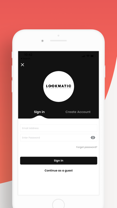 Lookmatic Eyewear Screenshot