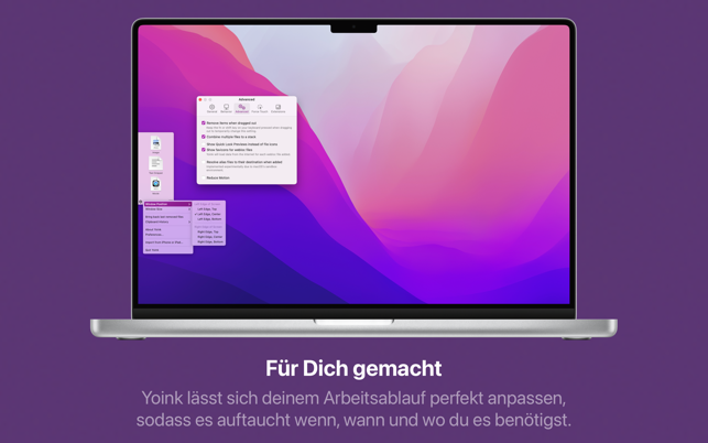 ‎Yoink - Besseres Drag & Drop Screenshot