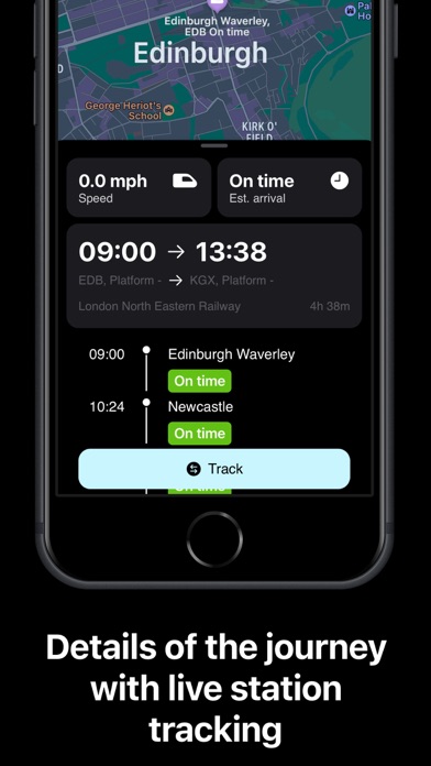Trainy: Live UK Train Tracker Screenshot