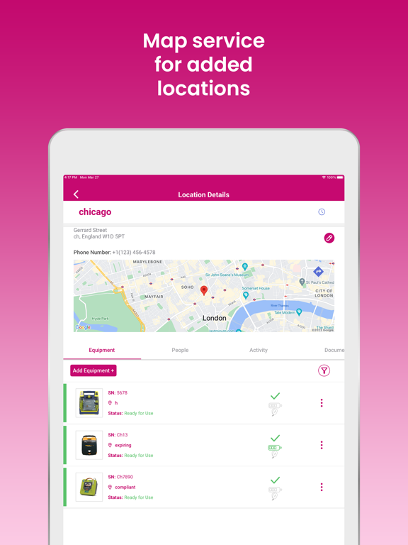 School Health Connect iPad screenshot 6 - Business app