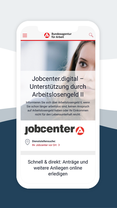 Jobcenter Schwalm-Eder Screenshot