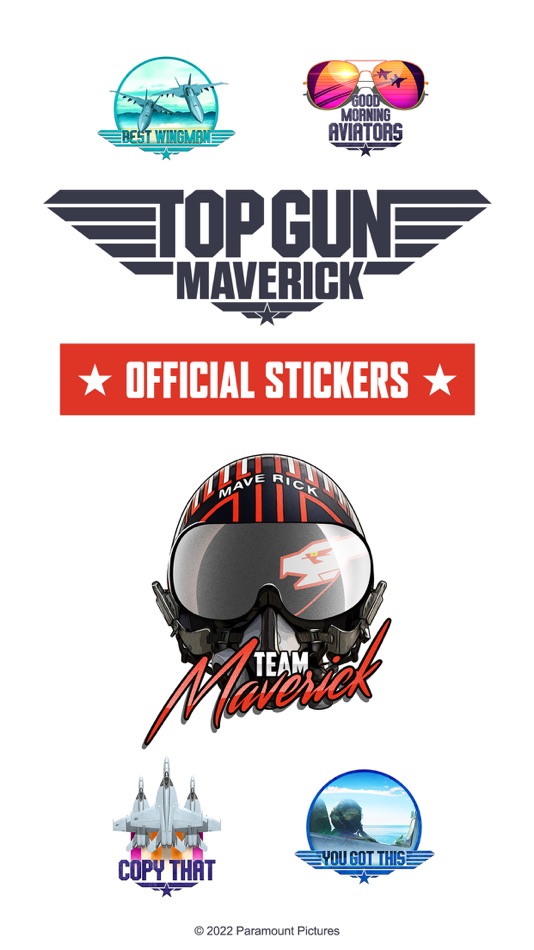 Top Gun: Maverick Stickers - 1.0 - (iOS)