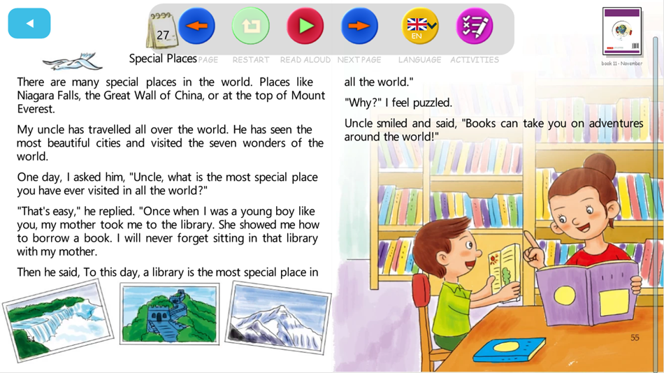 #7. One Story a Day -Early Readers (macOS) 由: DC Canada Education Publishing