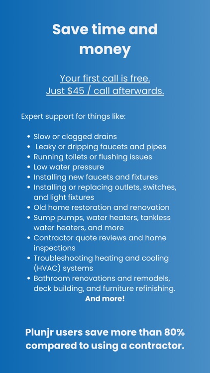 Plunjr - On-Demand DIY Support screenshot-4