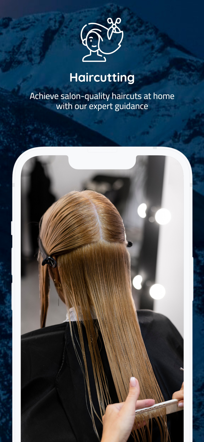 Hair Cut DYE Face App Try On