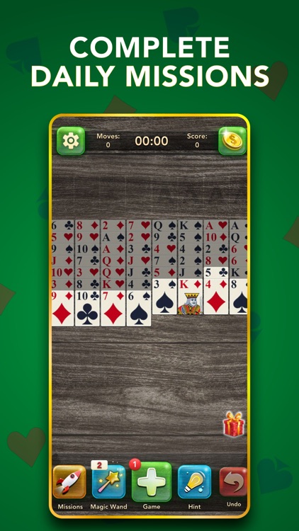 FreeCell: Classic Card Game screenshot-3