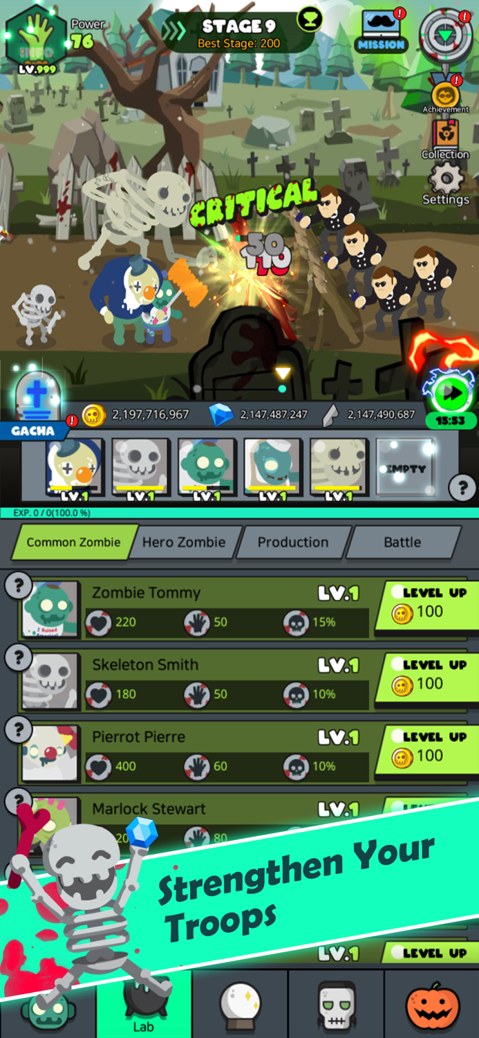 Zombie Kingdom-Idle Merger RPG