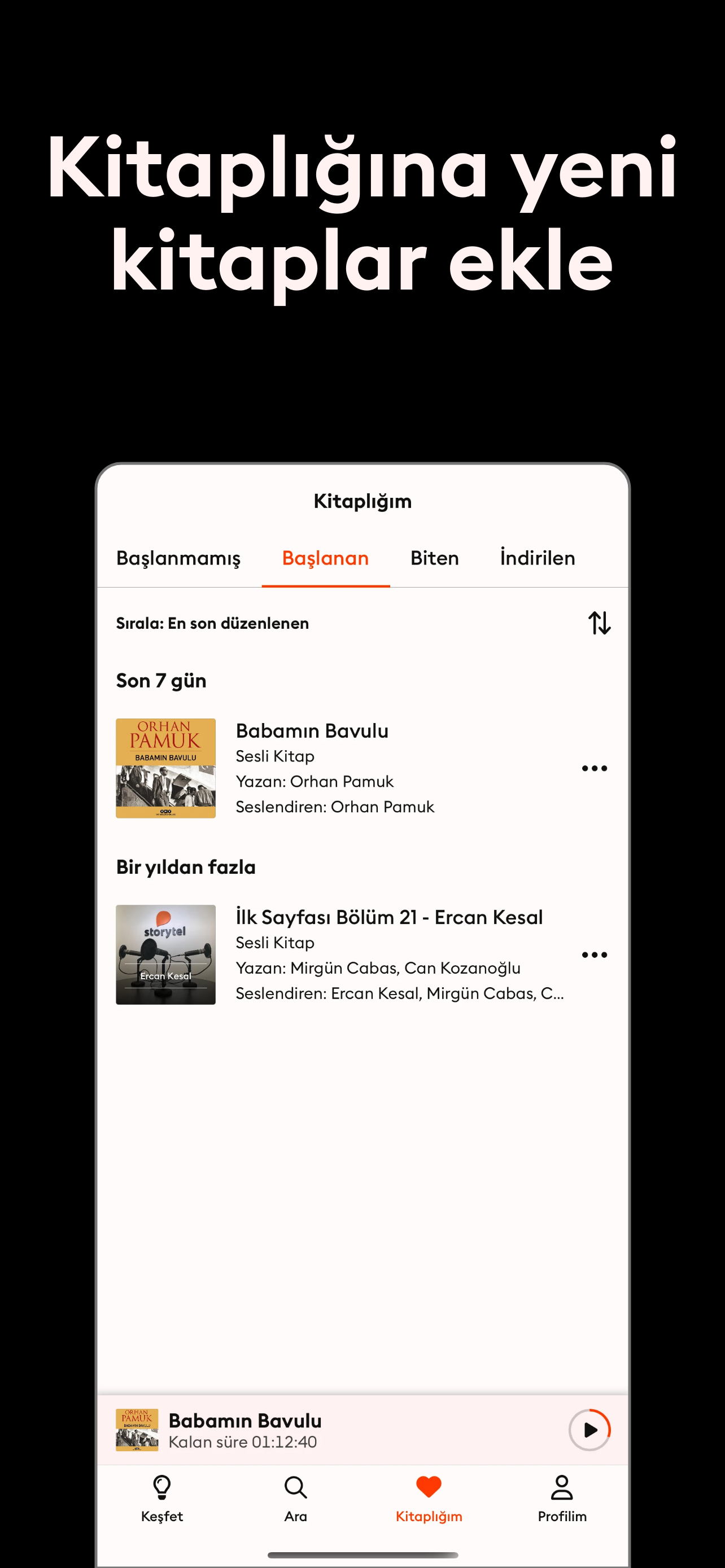 Storytel: Sesli kitap, e kitap
