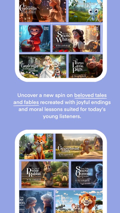 LISN Kids | Audiobooks stories Screenshot 4 - AppWisp.com LISN Kids | Audiobooks stories Screenshot 4 - AppWisp.com