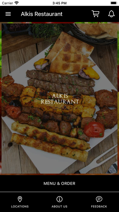 Screenshot #1 pour Alkis Restaurant
