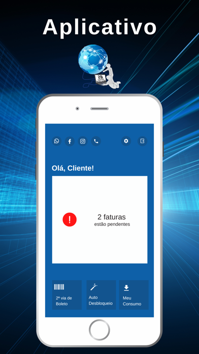 Screenshot #1 pour 2B Internet Banda Larga