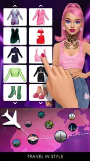 glamm’d - fashion game iphone screenshot 3