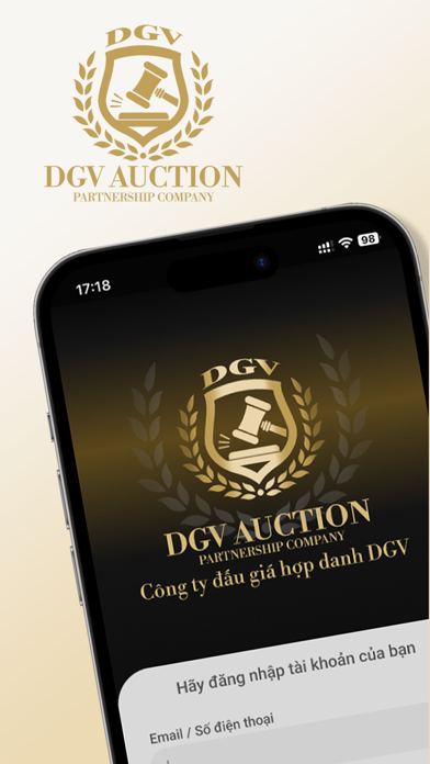 DGV Auction Screenshot