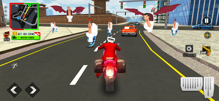 Vice KameramanToilet Gangster