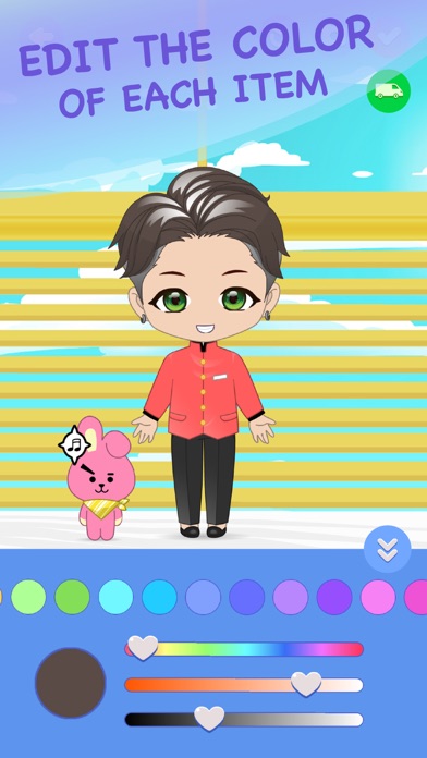 Kpop Idols Dress Up Game Screenshot