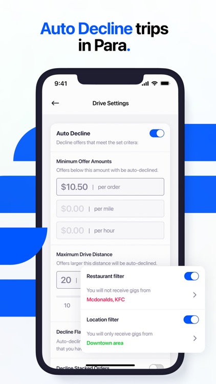 Para – Gig Drivers Earn More screenshot-4