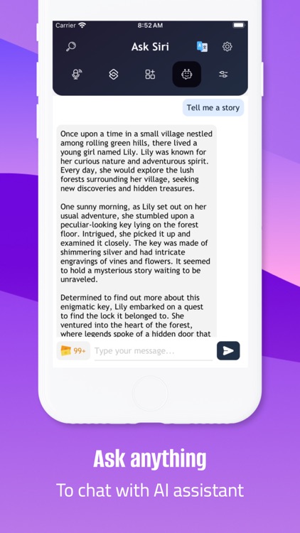 Ask app for Siri for use screenshot-3
