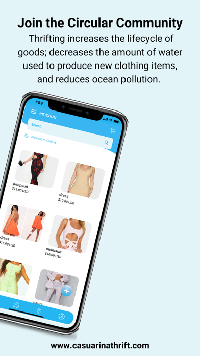 Casuarina Thrift Screenshot