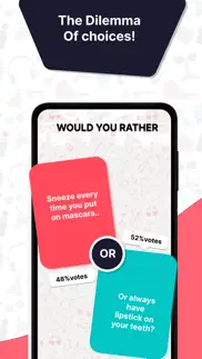 would you rather ? party game iphone screenshot 4