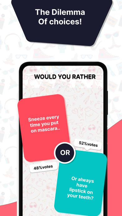 Would You Rather ?  Party Gameのおすすめ画像4