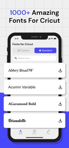 Cricut Fonts Maker screenshot #1 for iPhone
