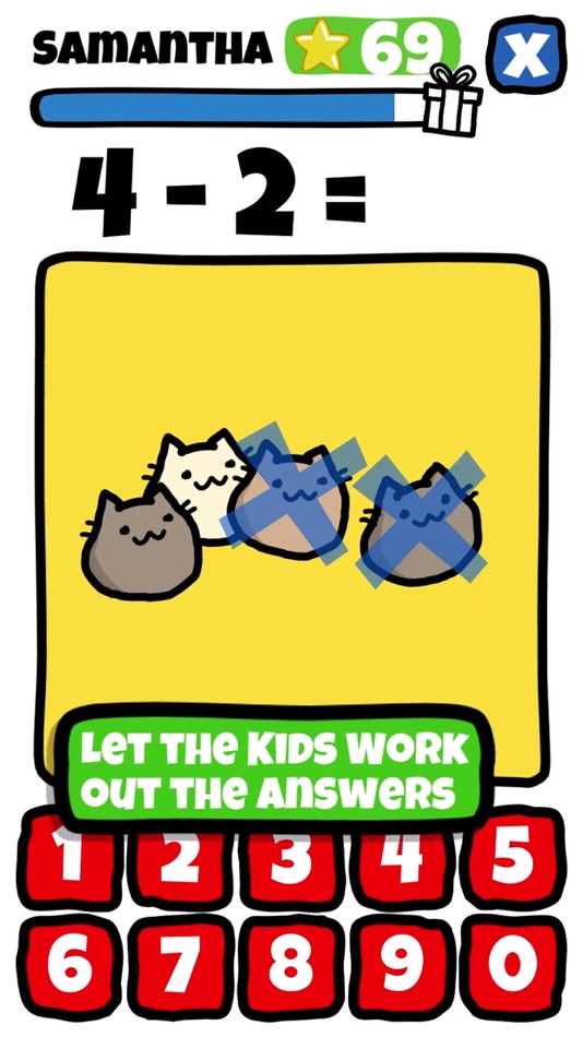 #3. KittyKitty Add Subtract (iOS) 由: Angry Baby Studios, LLC
