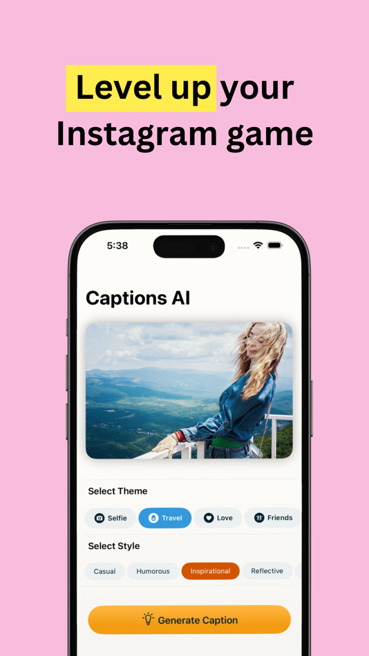 #2. AI Caption Writer for IG (iOS) 由: Alsy Apps Ltd
