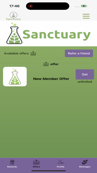 Sanctuary Medicinals Screenshot