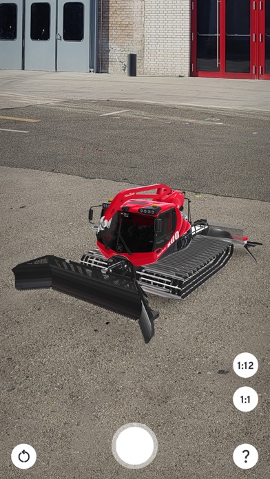 Pistenbully 800 – AR Screenshot