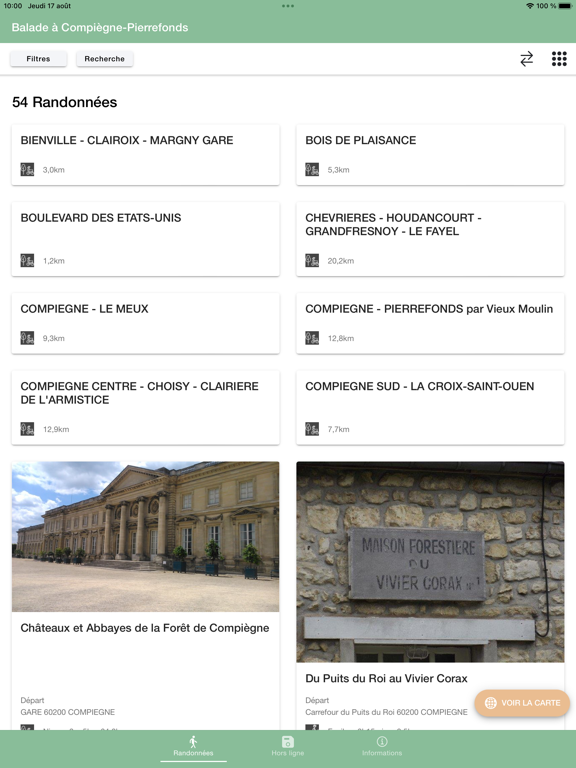 Screenshot #4 pour Balade à Compiègne-Pierrefonds