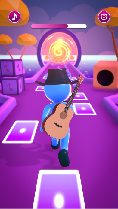 Music Tiles: Beat Runner Game Screenshot