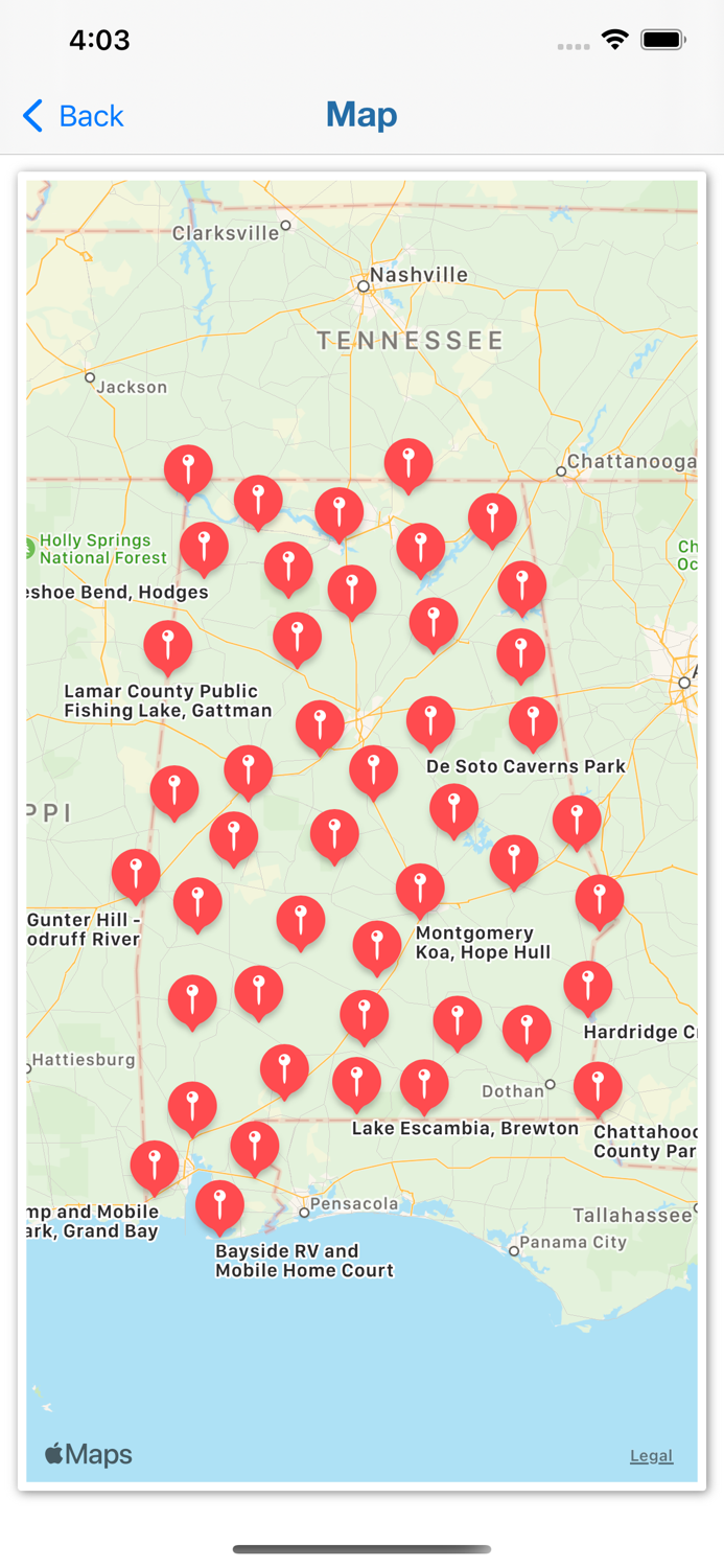USA RV Parks and Campgrounds