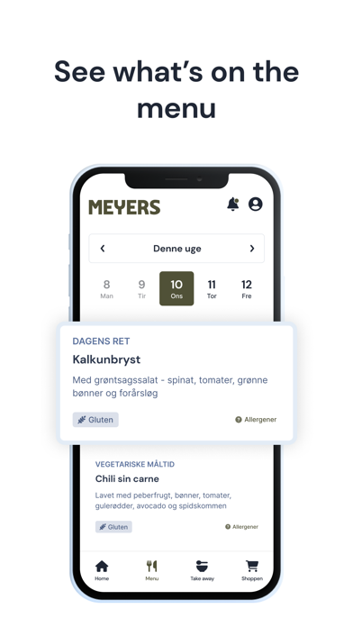 MEYERS til frokost Screenshot