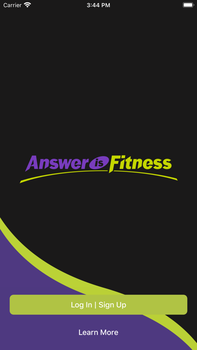 Answer Is Fitness. Screenshot