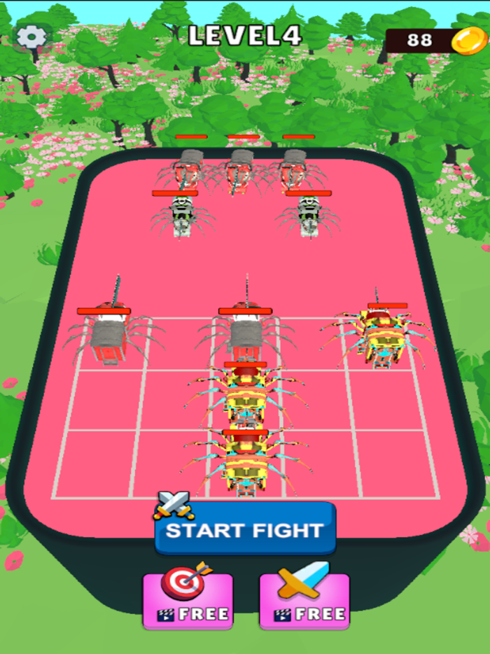 Chainsaw Spider Merge